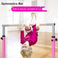 Children's Height Adjustable Gymnastics Training Bar, 90-150cm-Blue