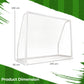 Adjustable Soccer Goal Football Training Equipment with 5 Soccer Training Cones